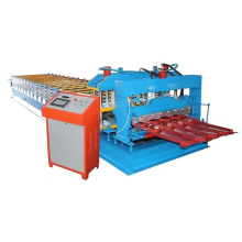 CE certificate FX840 steel glazed cambered tile machine